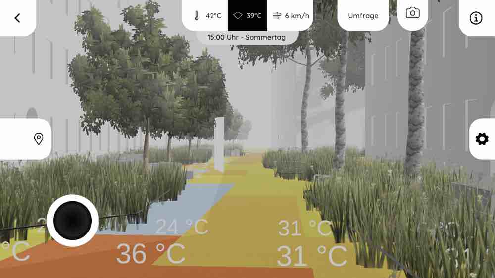 Augmented reality visualization of GLARA project